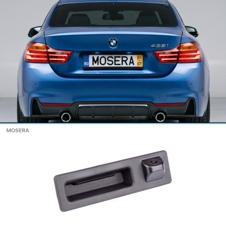 Camere BMW - Cameră marșarier BMW Seria 4 Coupé 2012-2017 în mâner AHD 1080P/NTSC MOSERA