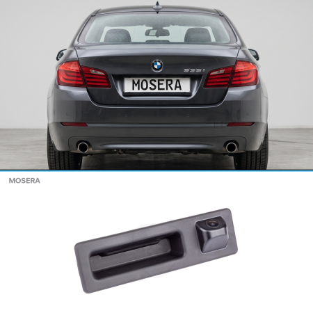 Camere BMW - Cameră marșarier BMW Seria 5 Sedan 2009-2017 în mâner AHD 1080P/NTSC MOSERA