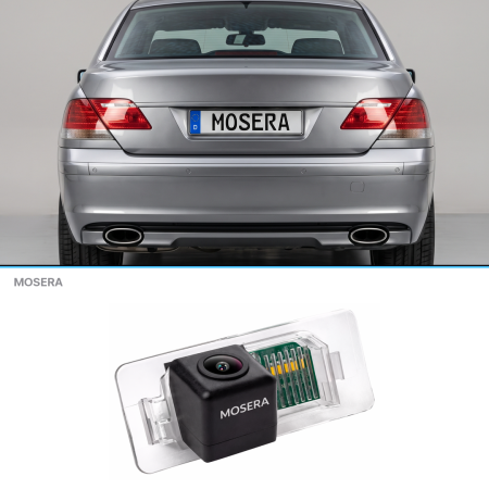 Camere BMW - Cameră marșarier BMW Seria 7 E65, E66, E67 2001-2009 AHD 1080P/NTSC MOSERA