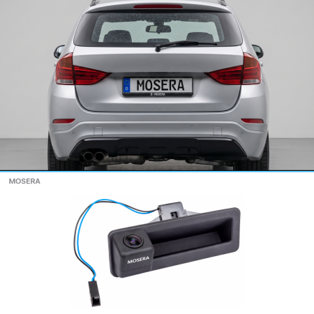 Camere BMW - Cameră marșarier BMW X1 E84 2009-2015 AHD 1080P/NTSC MOSERA