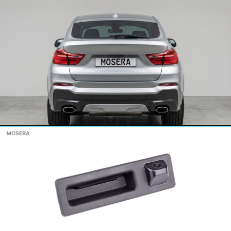 Camere BMW - Cameră marșarier BMW X4 2013-2017 în mâner AHD 1080P/NTSC MOSERA