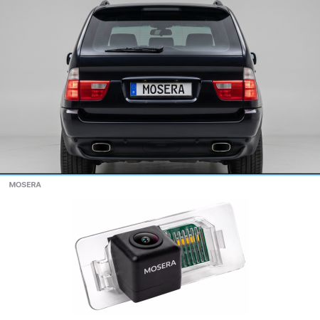 Camere BMW - Cameră marșarier BMW X5 E53 2000-2006 AHD 1080P/NTSC MOSERA