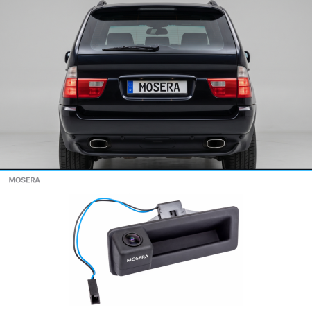 Camere BMW - Cameră marșarier BMW X5 E53 2000-2006 AHD 1080P/NTSC MOSERA