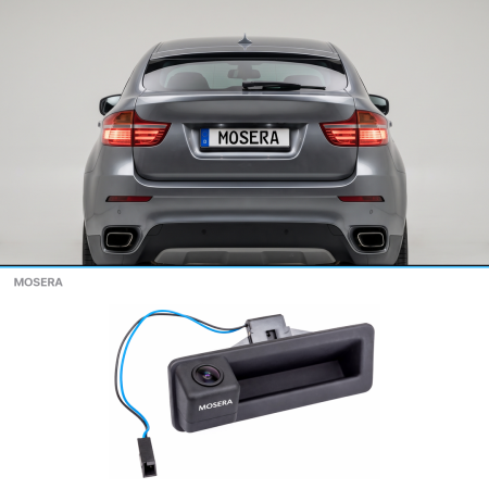 Camere BMW - Cameră marșarier BMW X6 E71, E72 2007-2014 AHD 1080P/NTSC MOSERA