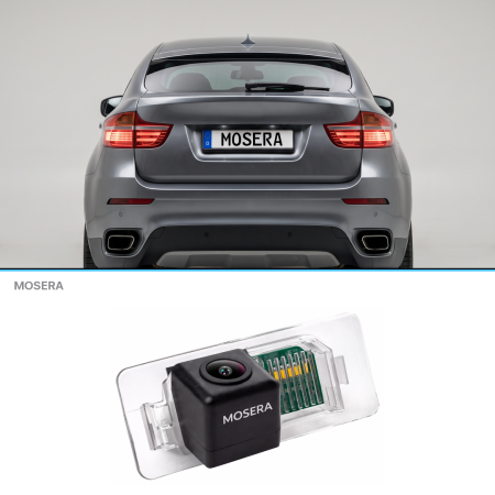 Camere BMW - Cameră marșarier BMW X6 E71, E72 2007-2014 AHD 1080P/NTSC MOSERA