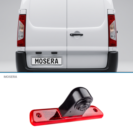 Camere Citroen - Cameră marșarier Citroën Jumpy - Single / Dual pe stop AHD 1080P/NTSC MOSERA
