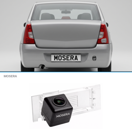 Camere Dacia - Cameră marșarier Dacia Logan 1 2007-2012 AHD 1080P/NTSC MOSERA
