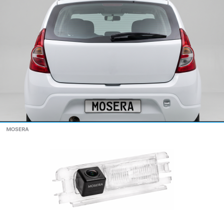 Camere Dacia Sandero (2008-prezent) - Cameră marșarier Dacia Sandero I 2008-2012 AHD 1080P/NTSC MOSERA