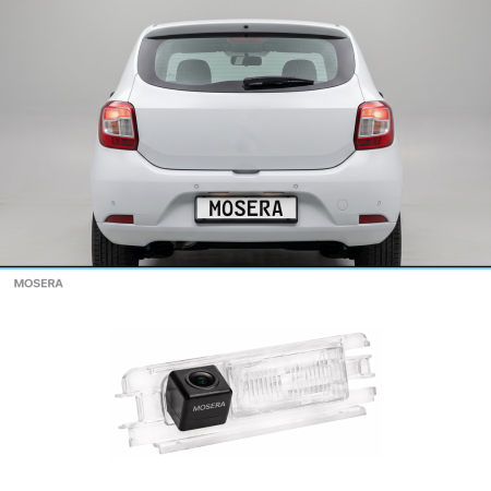 Camere Dacia Sandero (2008-prezent) - Cameră marșarier Dacia Sandero II 2012+ AHD 1080P/NTSC MOSERA
