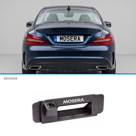 Camere Mercedes Benz - Cameră marșarier Mercedes-Benz Clasa CLA 2013-2019 în mâner AHD 1080P/NTSC MOSERA