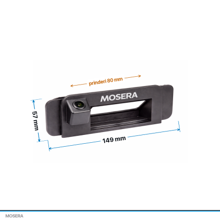 Cameră marșarier Mercedes-Benz Clasa C 2013+ în mâner AHD 1080P/NTSC MOSERA [2]