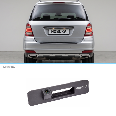 Camere Mercedes Benz - Cameră marșarier Mercedes-Benz Clasa GL X166 2012-2020 în mâner AHD 1080P/NTSC MOSERA