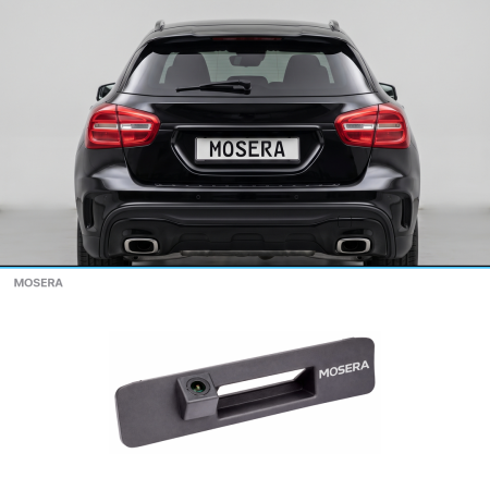 Camere Mercedes Benz - Cameră marșarier Mercedes-Benz Clasa GLA X156 2013-2020 în mâner AHD 1080P/NTSC MOSERA