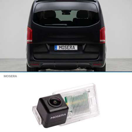 Camere Mercedes Benz - Cameră marșarier Mercedes-Benz Clasa V 2014+ AHD 1080P/NTSC MOSERA