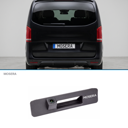 Camere Mercedes Benz - Cameră marșarier Mercedes-Benz Clasa V W447 2014+ în mâner AHD 1080P/NTSC MOSERA