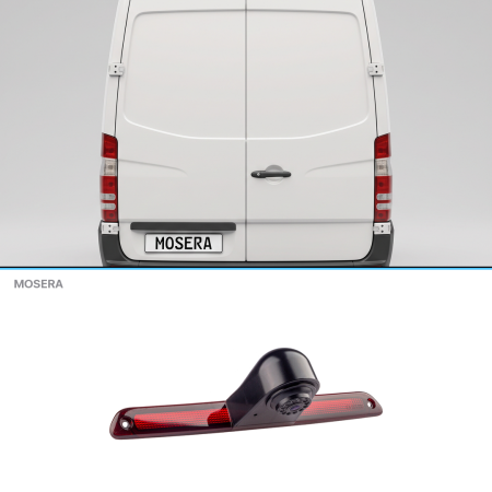Camere Mercedes Benz - Cameră marșarier Mercedes-Benz Sprinter generația 2 2006-2018 pe stop AHD 1080P/NTSC MOSERA