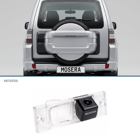 Camere marșarier auto - Cameră marșarier Mitsubishi Pajero 4 2006+ AHD 1080P/NTSC MOSERA