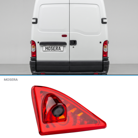 Camere Nissan - Cameră marșarier Nissan Interstar 2021-2024 pe stop AHD 1080P/NTSC MOSERA