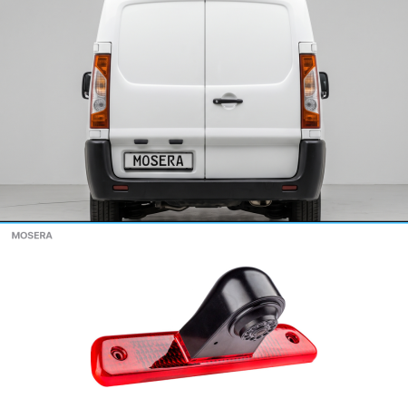 Camere Peugeot - Cameră marșarier Peugeot Expert pe stop AHD 1080P/NTSC MOSERA