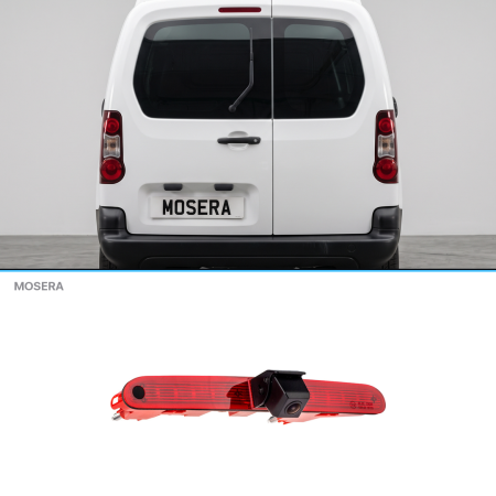 Camere Peugeot - Cameră marșarier Peugeot Partner 2 2008-2018 pe stop AHD 1080P/NTSC MOSERA