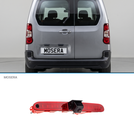 Camere Peugeot - Cameră marșarier Peugeot Partner 3 2018+ pe stop AHD 1080P/NTSC MOSERA