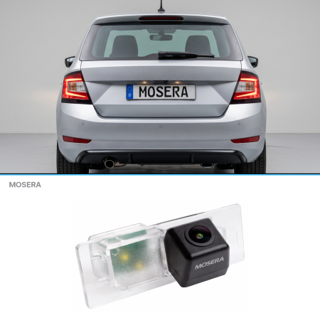 Camere Skoda - Cameră marșarier Skoda Fabia 3 2015+ AHD 1080P/NTSC MOSERA