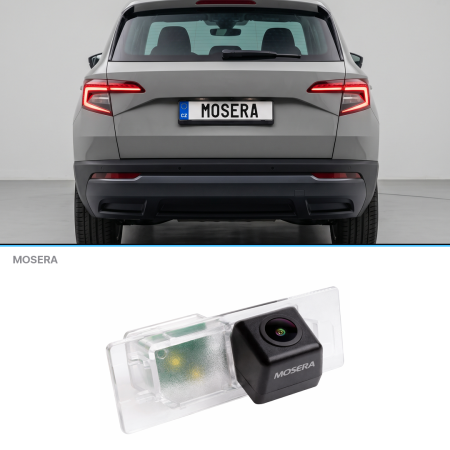 Camere Skoda - Cameră marșarier Skoda Karoq versiune cu LED 2017+ AHD 1080P/NTSC MOSERA