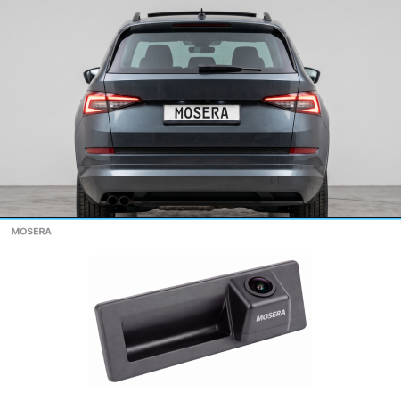 Camere Skoda - Cameră marșarier Skoda Kodiaq 2017+ în mâner AHD 1080P/NTSC MOSERA