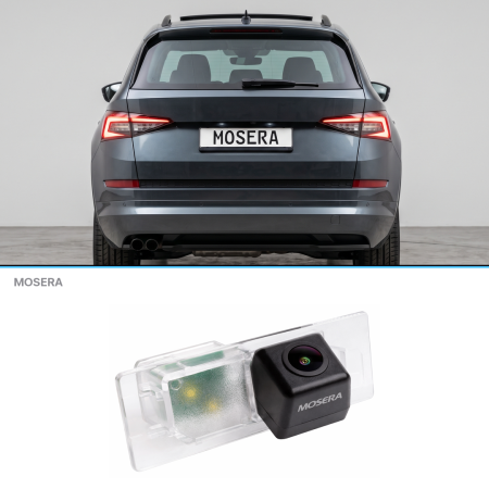 Camere Skoda - Cameră marșarier Skoda Kodiaq versiune cu LED 2016+ AHD 1080P/NTSC MOSERA