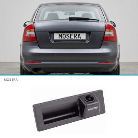Camere Skoda - Cameră marșarier Skoda Octavia 3 2013-2020 în mâner AHD 1080P/NTSC MOSERA