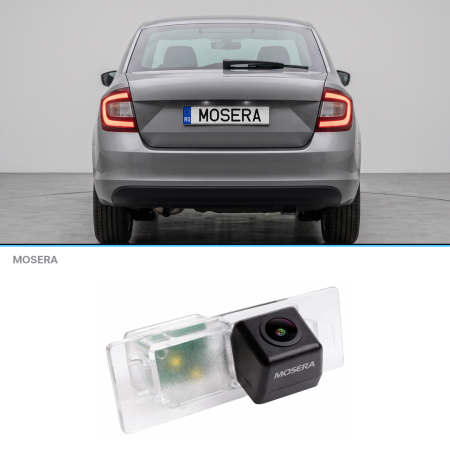 Camere Skoda - Cameră marșarier Skoda Rapid 2012-2019 AHD 1080P/NTSC MOSERA