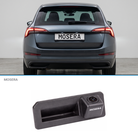 Camere Skoda - Cameră marșarier Skoda Scala 2019+ în mâner AHD 1080P/NTSC MOSERA