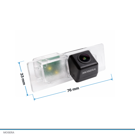 Cameră marșarier Skoda Kodiaq versiune cu LED 2016+ AHD 1080P/NTSC MOSERA [2]