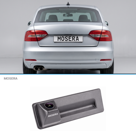 Camere Skoda - Cameră marșarier Skoda Superb 2 Sedan 2008-2013 AHD 1080P/NTSC MOSERA