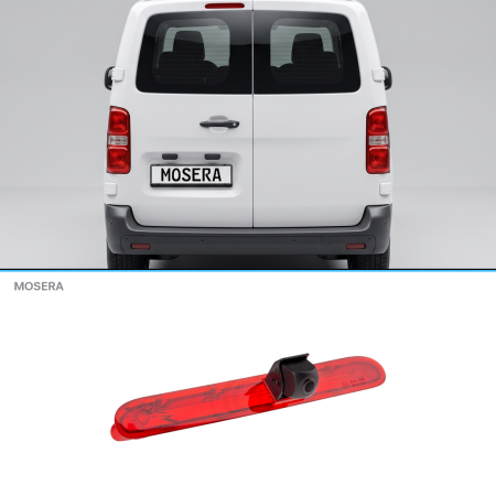 Camere Toyota - Cameră marșarier Toyota Proace Verso 2016+ pe stop AHD 1080P/NTSC MOSERA