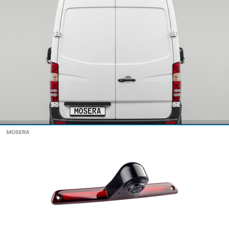 Camere Volkswagen - Cameră marșarier Volkswagen Crafter Single / Dual pe stop AHD 1080P/NTSC MOSERA