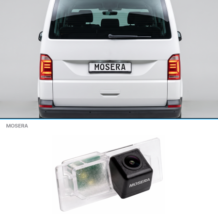 Camere Volkswagen - Cameră marșarier Volkswagen Transporter - Multivan T6 versiune cu LED 2015+ AHD 1080P/NTSC MOSERA