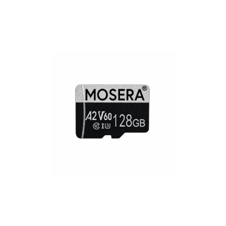 Accesorii multimedia - Card memorie MOSERA SD 128 GB Performanta U3 + Adaptor Macro