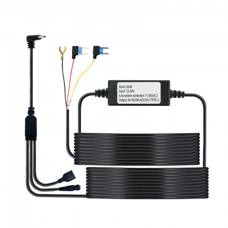 | Cabluri & Adaptoare | - Kit Mini-USB pentru alimentarea permanenta a camerei auto DVR