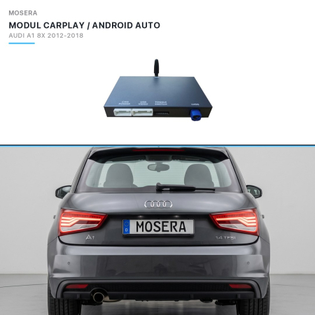 CarPlay / Android Auto - Modul CarPlay wireless & Android Auto Audi A1 8X 2012-2018 RMC (varianta de baza) | MOSERA