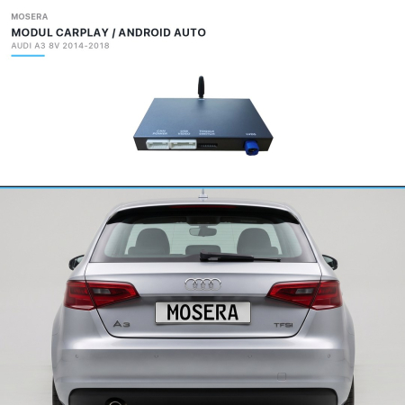 CarPlay / Android Auto - Modul CarPlay wireless & Android Auto Audi A3 8V 2014-2018 MIB | MOSERA