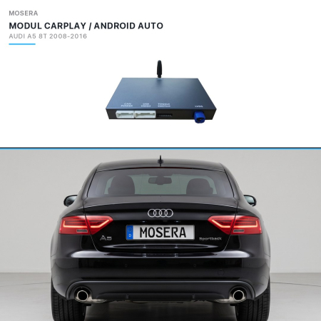 CarPlay / Android Auto - Modul CarPlay wireless & Android Auto Audi A5 8T 2008-2016 MMI 2G Concert/Symphony | MOSERA