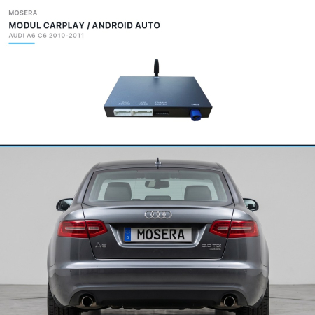 CarPlay / Android Auto - Modul CarPlay wireless & Android Auto Audi A6 C6 2010-2011 MMI 3G | MOSERA
