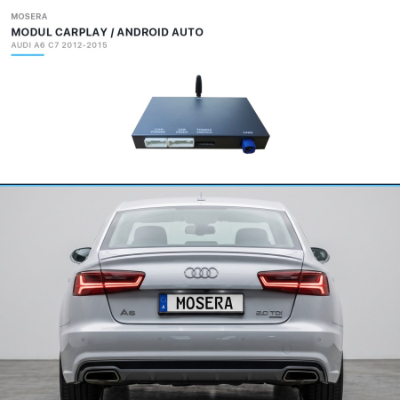 CarPlay / Android Auto - Modul CarPlay wireless & Android Auto Audi A6 C7 2012-2015 RMC | MOSERA
