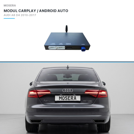 CarPlay / Android Auto - Modul CarPlay wireless & Android Auto Audi A8 D4 2010-2017 MMI 3G | MOSERA