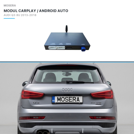 CarPlay / Android Auto - Modul CarPlay wireless & Android Auto Audi Q3 8U 2013-2018 RMC (varianta de baza) | MOSERA
