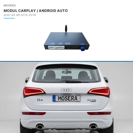 CarPlay / Android Auto - Modul CarPlay wireless & Android Auto Audi Q5 8R 2010-2018 MMI 2G Concert/Symphony | MOSERA