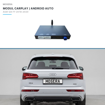 CarPlay / Android Auto - Modul CarPlay wireless & Android Auto Audi Q5 FY 2018-2020 MIB | MOSERA