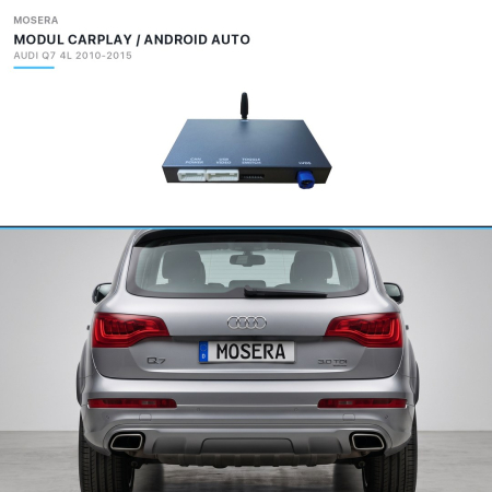 CarPlay / Android Auto - Modul CarPlay wireless & Android Auto Audi Q7 4L 2010-2015 MMI 3G | MOSERA