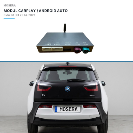 CarPlay / Android Auto - Wireless CarPlay & Android Auto module BMW i3 I01 2017-2021 EVO | MOSERA